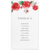 Set cartoncini tableau de mariage Rose