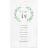 Set cartoncini tableau de mariage Sybil