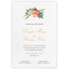 Partecipazione di matrimonio Claire