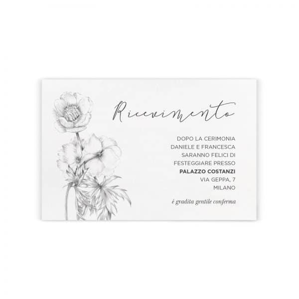 Invito ricevimento Aghata